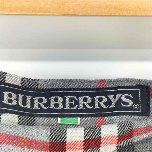 バーバリーズ BURBERRYS 90s 紺タグ OLD ノバチェック プリーツスカート レディース 009AB2