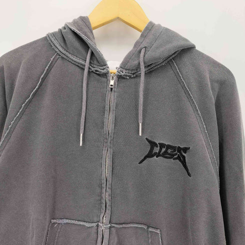 LOGO Embroidery FULL ZIP HOODIE LOGO刺繍フルジップフーディー メンズ JPN:L