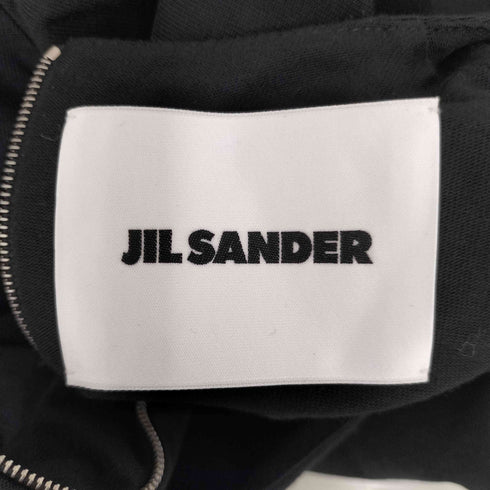 ジルサンダー JIL SANDER 24SS DRESS W/CAPE ケープデザインコットンドレスワンピース レディース XS