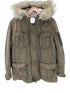 アメリカンイーグルアウトフィッターズ AMERICAN EAGLE OUTFITTERS 00S OLD 裏ボア ファー フーデット ミリタリー モッズ フィールド コート Y2K メンズ import:M