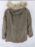 アメリカンイーグルアウトフィッターズ AMERICAN EAGLE OUTFITTERS 00S OLD 裏ボア ファー フーデット ミリタリー モッズ フィールド コート Y2K メンズ import:M