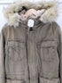 アメリカンイーグルアウトフィッターズ AMERICAN EAGLE OUTFITTERS 00S OLD 裏ボア ファー フーデット ミリタリー モッズ フィールド コート Y2K メンズ import:M