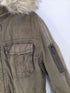 アメリカンイーグルアウトフィッターズ AMERICAN EAGLE OUTFITTERS 00S OLD 裏ボア ファー フーデット ミリタリー モッズ フィールド コート Y2K メンズ import:M