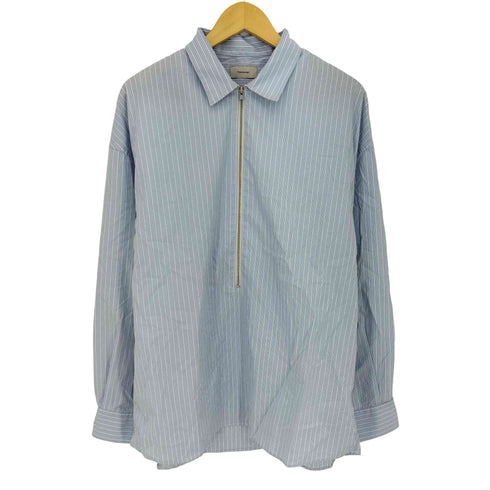 トワロニエ toironier stripe Half-Zip Shirt メンズ FREE