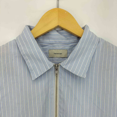 トワロニエ toironier stripe Half-Zip Shirt メンズ FREE
