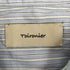 トワロニエ toironier stripe Half-Zip Shirt メンズ FREE