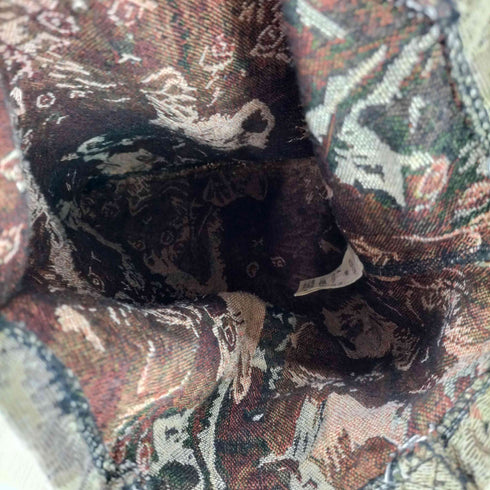 ブレス BLESS 21AW CAT BAG ゴブラン 織り 猫 ネコ キャット 総柄 トートバック メンズ
