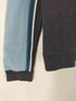 Mossimo スイッチング ライン フルジップ ドライバーズ ニット ジャケット メンズ import:L