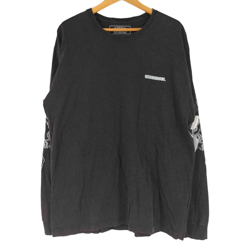 ネイバーフッド NEIGHBORHOOD アームプリント ロングスリーブ Tシャツ メンズ JPN:XL