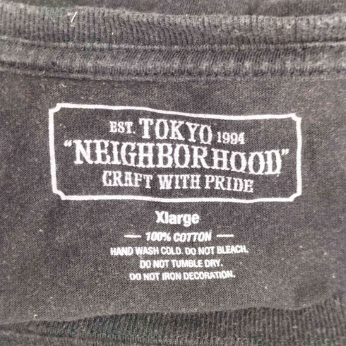 ネイバーフッド NEIGHBORHOOD アームプリント ロングスリーブ Tシャツ メンズ JPN:XL