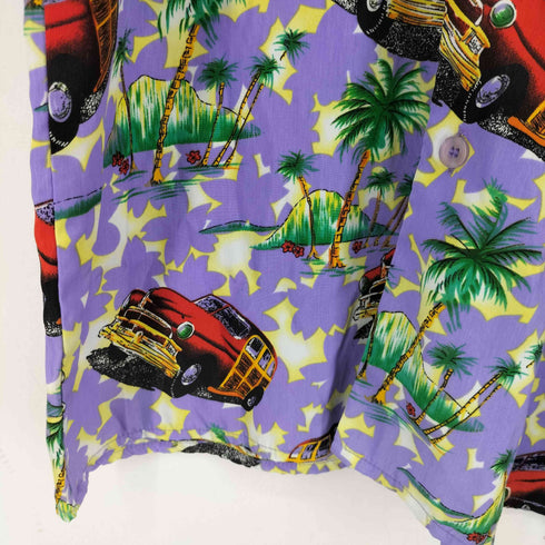 ショーンジョン Sean john 総柄 半袖アロハシャツ メンズ import:L