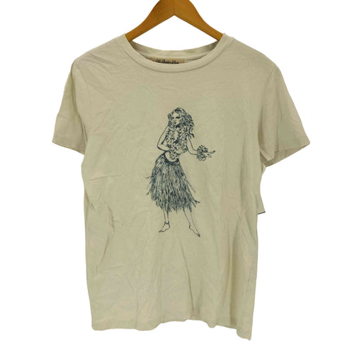 レミレリーフ REMI RELIEF フラガール 刺繍 半袖Tシャツ レディース