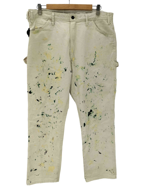 ディッキーズ Dickies 00S OLD ペンキ ペイント 加工 ワイド ペインター ワーク パンツ グランジ メンズ 38×32