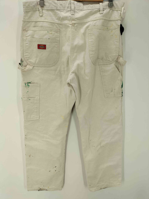 ディッキーズ Dickies 00S OLD ペンキ ペイント 加工 ワイド ペインター ワーク パンツ グランジ メンズ 38×32