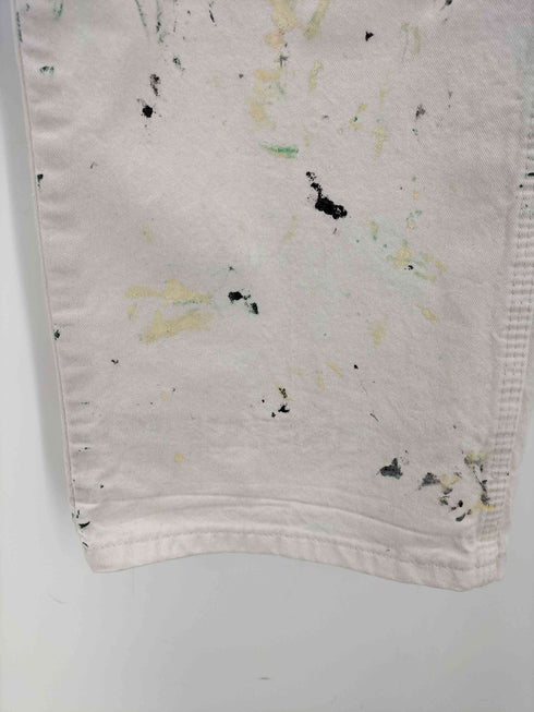 ディッキーズ Dickies 00S OLD ペンキ ペイント 加工 ワイド ペインター ワーク パンツ グランジ メンズ 38×32