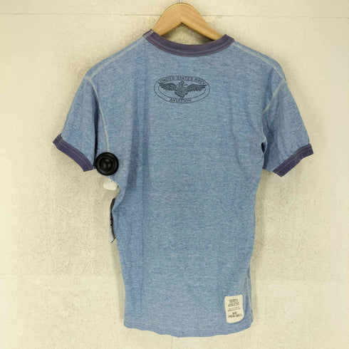 トイズマッコイ TOYS McCOY キャラクター プリント リンガー 半袖 Tシャツ メンズ S