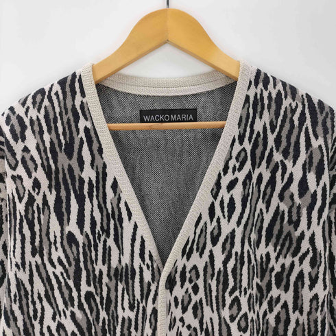 ワコマリア WACKO MARIA 26SS LEOPARD JACQUARD KNIT CARDIGAN TYPE-2 メンズ JPN:M