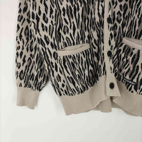 ワコマリア WACKO MARIA 26SS LEOPARD JACQUARD KNIT CARDIGAN TYPE-2 メンズ JPN:M