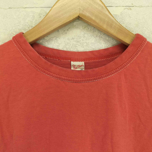 ザフラットヘッド the flat head MOTORCYCLE RACES プリント クルーネック 半袖 Tシャツ メンズ 40