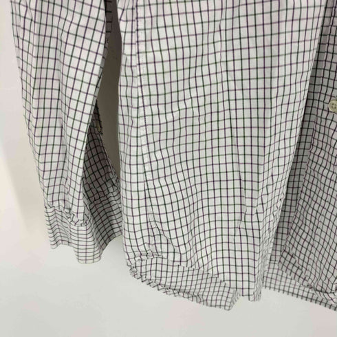 ラルフローレン RALPH LAUREN CLASSIC FIT ポニー刺繍 チェック 長袖ボタンダウン シャツ メンズ import:S