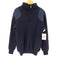バブアー Barbour スコットランド製 STORM ZIP NECK ウール ハーフジップ ニット コマンドセーター メンズ M