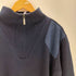 バブアー Barbour スコットランド製 STORM ZIP NECK ウール ハーフジップ ニット コマンドセーター メンズ M