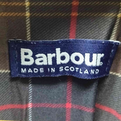 バブアー Barbour スコットランド製 STORM ZIP NECK ウール ハーフジップ ニット コマンドセーター メンズ M