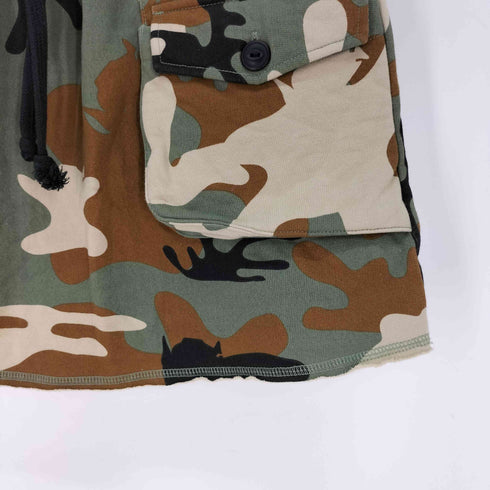 チャムス CHUMS スウェット ブッシュ スカート レディース JPN:L