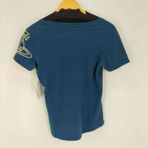 ヴィヴィアンウエストウッドレッドレーベル Vivienne Westwood RED LABEL 袖オーブ ミニ Tシャツ レディース 3