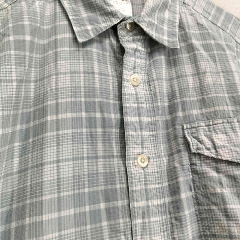 パタゴニア patagonia ORGANIC COTTON チェック 半袖 シャツ メンズ S