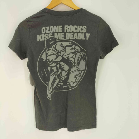 オゾンロックス OZONE ROCKS KISS ME DEADLY ミニ Tシャツ レディース JPN:S
