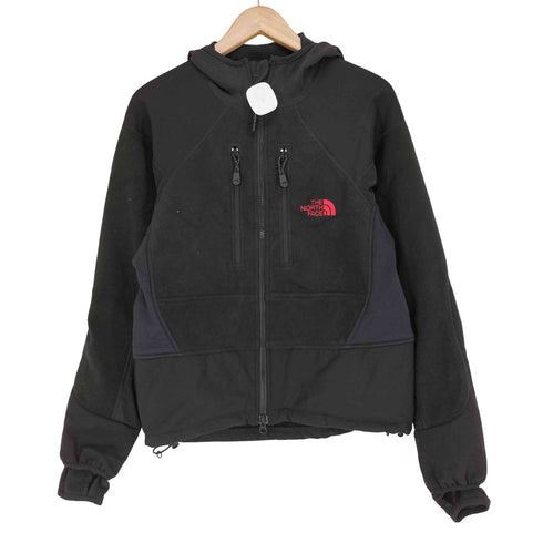 ザノースフェイス THE NORTH FACE USA製 ロゴ刺繍 フリースジャケット メンズ S