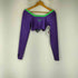 プーマ PUMA Cropped Colorblock Long Sleeve Top レディース L