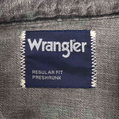 ラングラー Wrangler 127MW WREMAKE リメイクデニムシャツ メンズ JPN:S