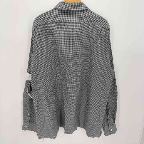 ポロバイラルフローレン Polo by RALPH LAUREN 90S MARSEILLE ポニー無し ギンガムチェック 長袖シャツ メンズ import:XL