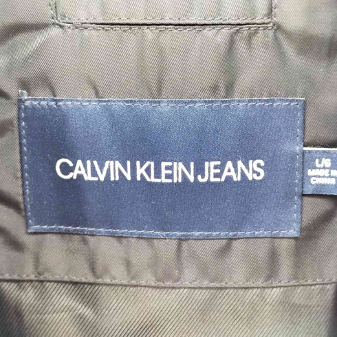 カルバンクラインジーンズ Calvin Klein Jeans バックロゴプリント ナイロン コーチジャケット メンズ import:L