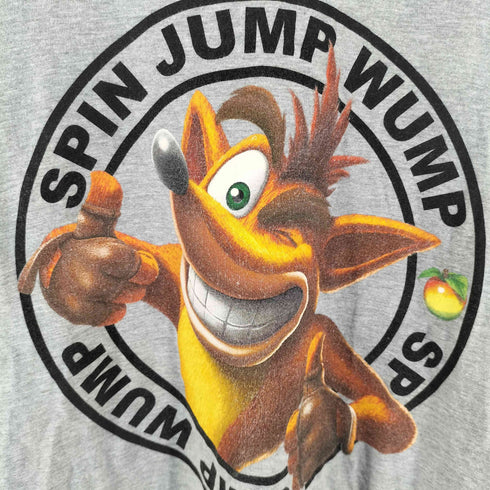 ゲーム プリント クルーネック 半袖 Tシャツ メンズ M