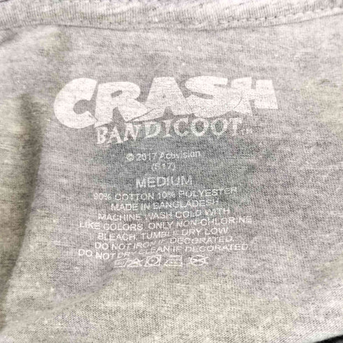 ゲーム プリント クルーネック 半袖 Tシャツ メンズ M