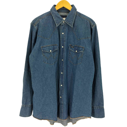 ラングラー Wrangler デニムウエスタンシャツ メンズ 35-165