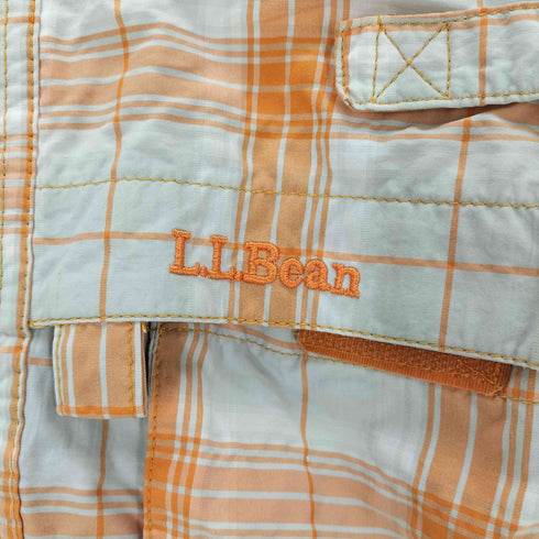 エルエルビーン L.L.Bean 00s チェック柄ロングスリーブ フィッシングシャツ メンズ S