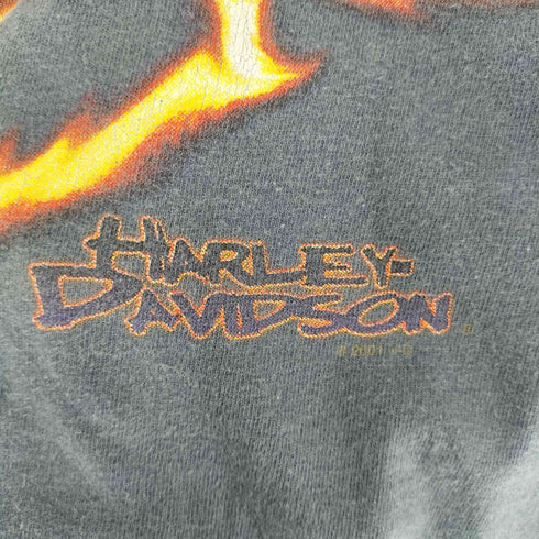 ハーレーダビッドソン HARLEY-DAVIDSON Y2K 両面プリント キャミソール レディース