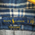 ラルフローレン RALPH LAUREN ポニー刺繍 チェック柄 ボタンダウン 長袖シャツ メンズ L