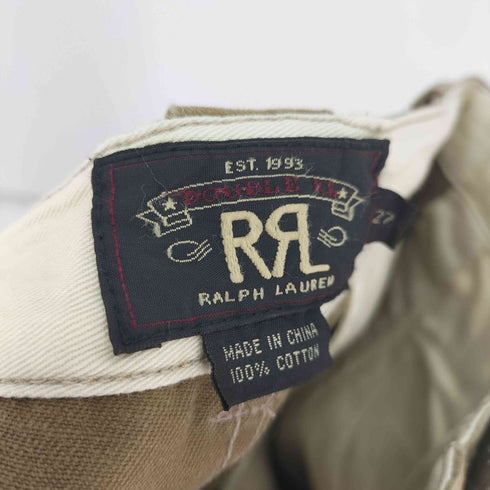 ダブルアールエルラルフローレン RRL RALPH LAUREN レースアップ ジョッパーズパンツ メンズ 27