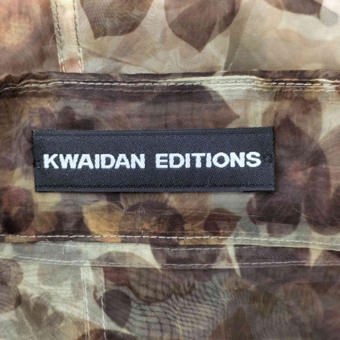 KWAIDAN EDITIONS 花柄 シアー シャツ レディース 36