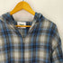 ヤンガーソング Younger Song Rhinestone check shirt zip hoodie ラインストーン チェック ジップフーディー レディース import:M