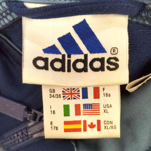 アディダス adidas 90S 万国旗タグ フーデッド マルチポケット トラック ジャケット メンズ 170