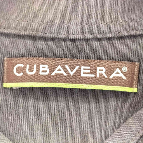 キューバベラ CUBAVERA レーヨン混 キューバシャツ メンズ L