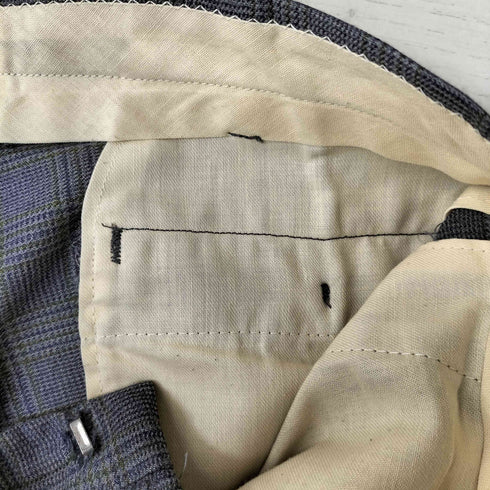 50-60S DAN-PRESS DAN RIVER FABRIC GRIPPER ZIPPER 両爪 カムロック チェック スラックス メンズ