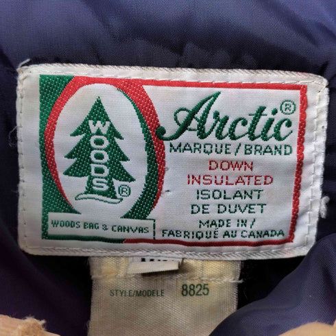 ウッズカナダ woods canada 80-90S カナダ製 ダウン ジャケット メンズ import:M