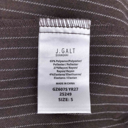 J.GALT プリーツ ストライプ ミニスカート レディース JPN:S